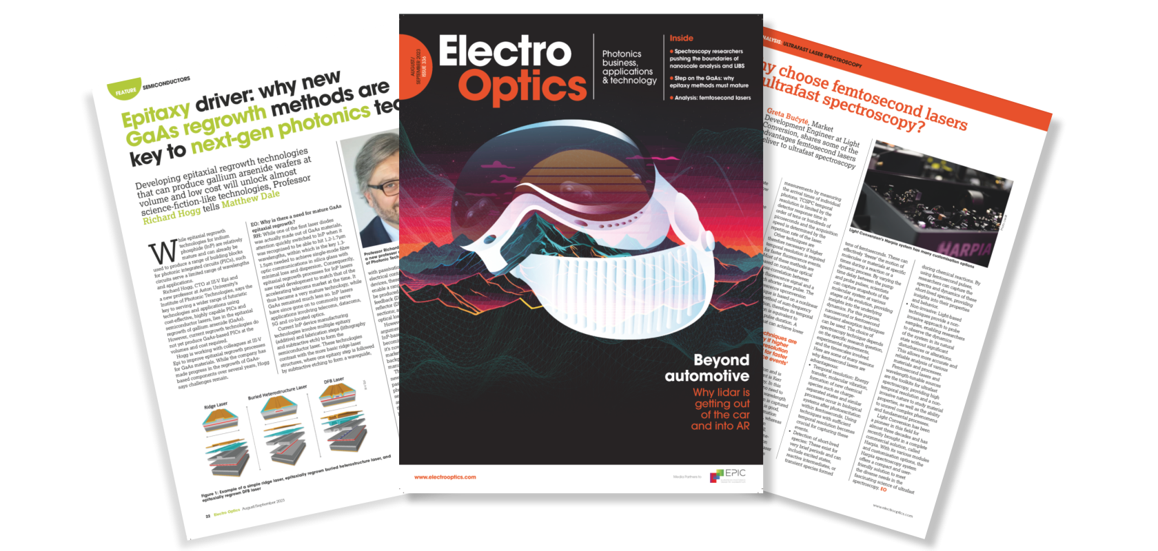 Electro Optics August/September is out now! Electro Optics